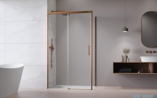 Radaway Idea Kdj Brushed Copper kabina 150x100cm lewa szczotkowana miedź 387045-93-01L/387052-93-01R