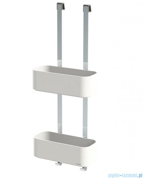 Tiger 2 Store wisząca półka prysznicowa 25cm biała 1500210146