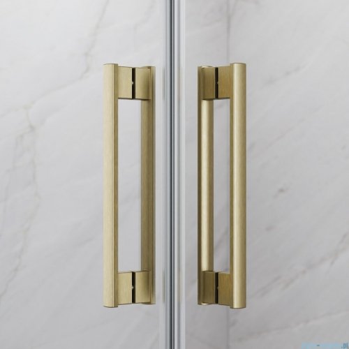 Radaway Idea 8 Kdd Brushed Gold kabina 90x90cm szczotkowane złoto 10370090-99-01L/10370090-99-01R