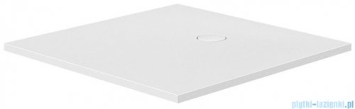 Sanplast Open Structure Mineral B-M/OPEN STR brodzik kwadratowy 120x120x1,5 cm biały 645-440-0060-01-020
