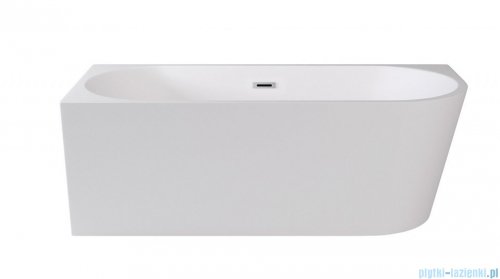 Besco Zoya 150x75cm wanna asymetryczna z obudową lewa + syfon #WAS-150-ZL