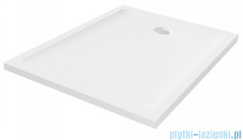 New Trendy Mild Brodzik akrylowy prostokątny 90x110x4,5 cm biały B-0639