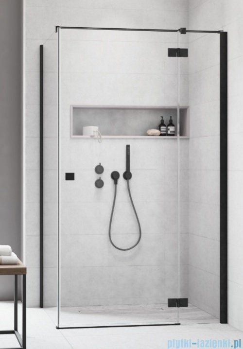 Radaway Essenza New Black Kdj kabina 100x120cm prawa szkło przejrzyste ShowerGuard