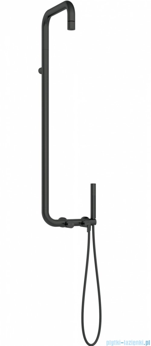 Deante Silia Deszczownica z baterią prysznicową nero NQS_N4XM