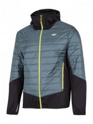 4F KUMH060 PIKOWANA HYBRYDOWA KURTKA MĘSKA XXL