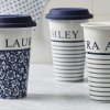 Laura Ashley BLUEPRINT - kubek COFFEE TO GO 370 ml - CANDY STRIPE