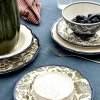 Laura Ashley Hedingham Blue Terra - talerze śniadaniowe 21 cm - 2 szt.