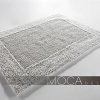 Srebrny dywanik łazienkowy Moca Design