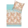 Pościel Estella mako-interlock-jersey Siena niebieska 6627/640