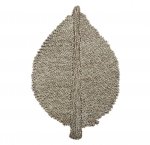Pleciona mata podłogowa Liść Chic Antique - 50x75 cm