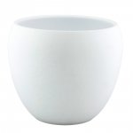 Donica ceramiczna Baroness L - biały mat H19/Ø22 cm