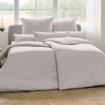 Pościel Estella mako-interlock-jersey - TAKOMA srebrna 6873/820	