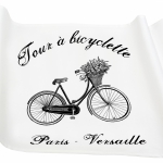 Bieżnik French Home - Bicyclette M - biały