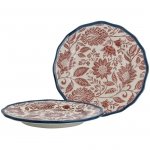 Laura Ashley Hedingham Blue Terra - talerze śniadaniowe 21 cm - 2 szt.
