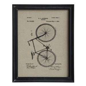 Obraz Chic Antique Rower Retro - 43x33 cm