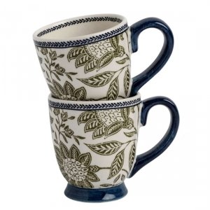 Laura Ashley Hedingham Blue Sage - kubki 200 ml - 2 szt.