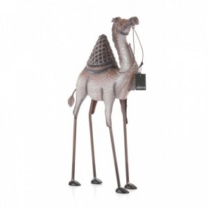 Wielbłąd dromader- figura metalowa_Aluro L