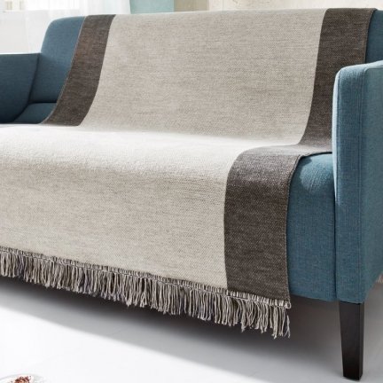 Narzuty Kanapy Bocasa Cotton Cover Szare Beżowe Ecru Niemajakwdomu