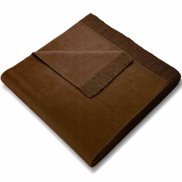Brązowa narzuta na fotele i kanapy MOCA DESIGN