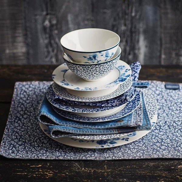 Laura Ashley BLUEPRINT - miseczka 400 ml - CANDY STRIPE