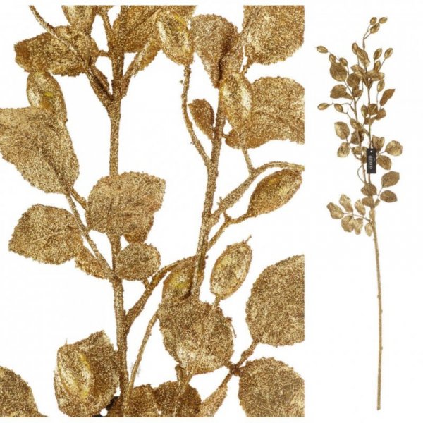 Roślina sztuczna - owoce głogu złote Aluro