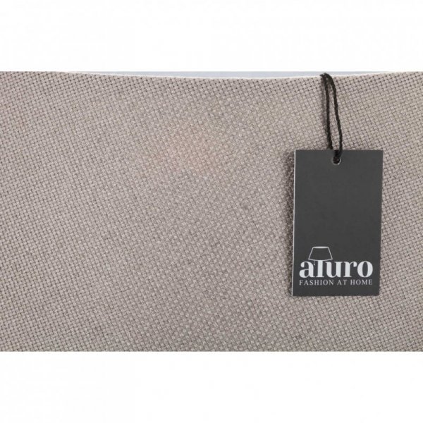 Abażur z tkaniny taupe Aluro L