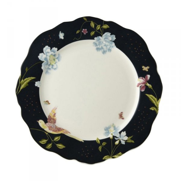 Laura Ashley Heritage - talerz śniadaniowy 24,5 cm - Midnight Uni
