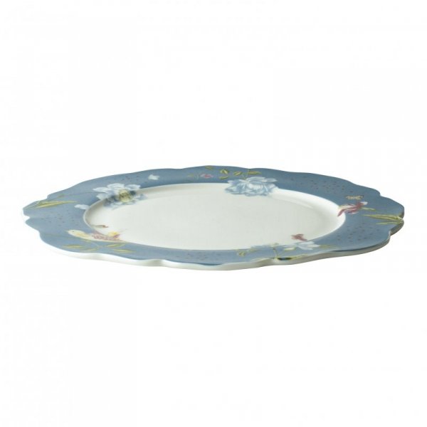 Laura Ashley Heritage - talerz śniadaniowy 24,5 cm - Seaspray Uni