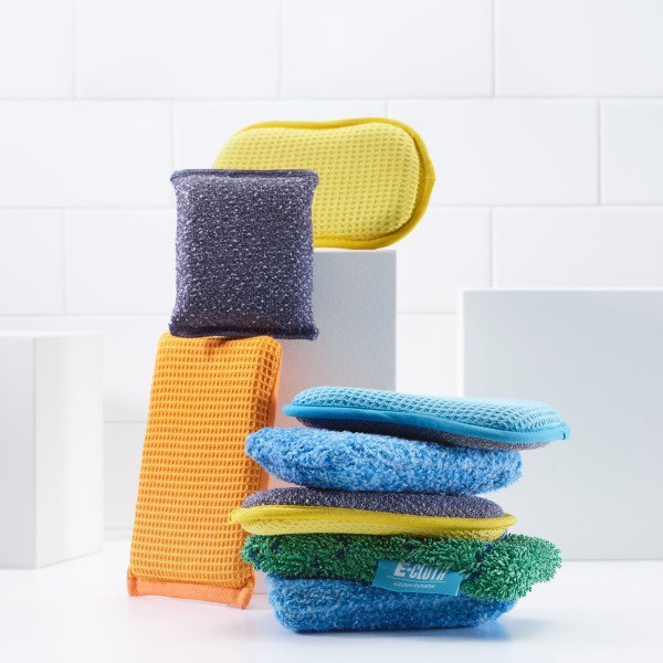 E-cloth kuchnia i łazienka - zmywaki do czyszczenia bez detergentów - komplet 2 szt.