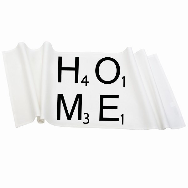 Bieżnik French Home - HOME M - biały