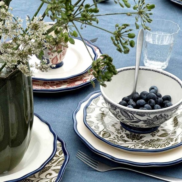 komplet 2 kubków Laura Ashley Hedingham Blue Terra