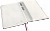 Notatnik twardy LEITZ STYLE A4 kratka ciemnoczerwony 44760028