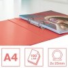 Segregator ringowy Esselte Colour`Breeze A4 42mm 2 ringi koralowy 628433