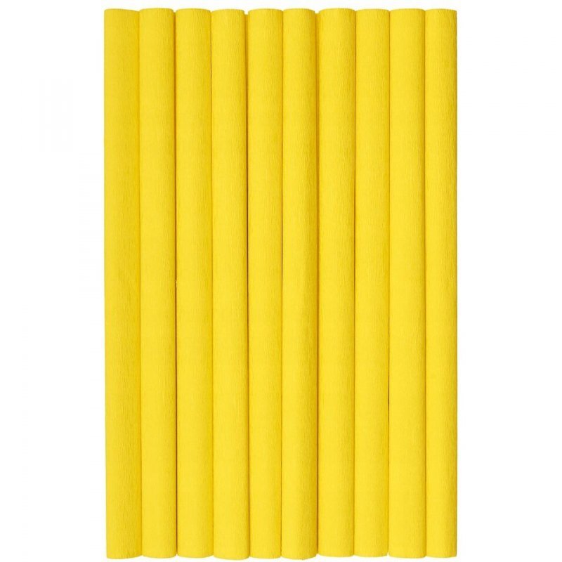 Bibuła marszczona CREATINIO 10 sztuk 50x200cm żółty 400153892 TOP 2000