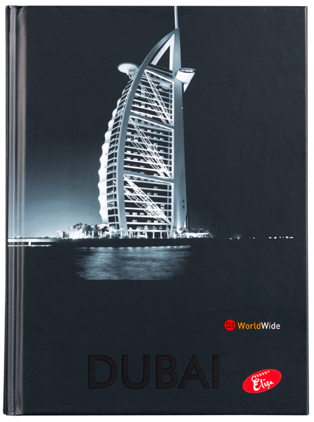Brulion A5 96k kratka CITIES BY NIGHT EL-T1-096-KA5
