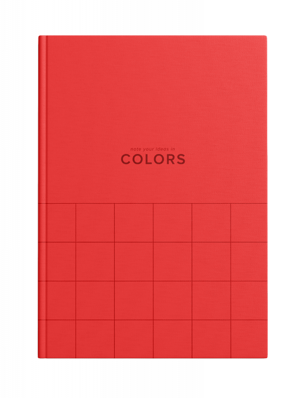 Zeszyt szkolny A5 Brulion 96 kartek w kratkę COLORS 400169191 TOP 2000