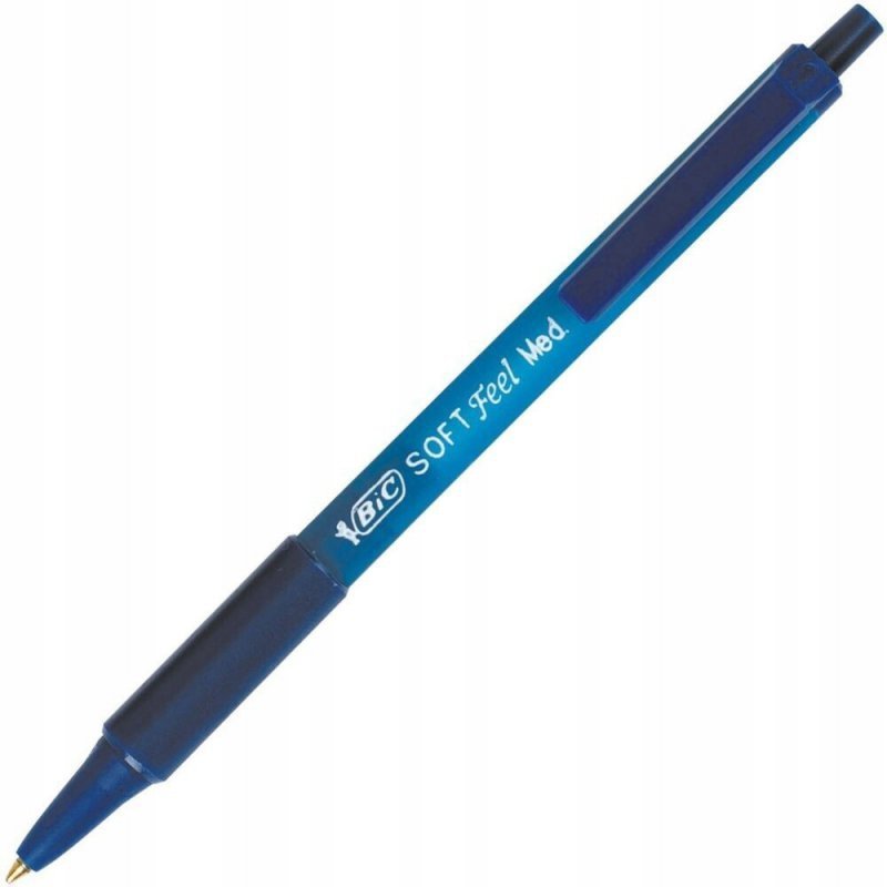 Długopis SOFTFEEL CLIC Grip 1mm niebieski 837398 BIC