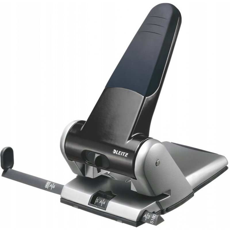 Dziurkacz mocny LEITZ czarny 65 kartek 51800095