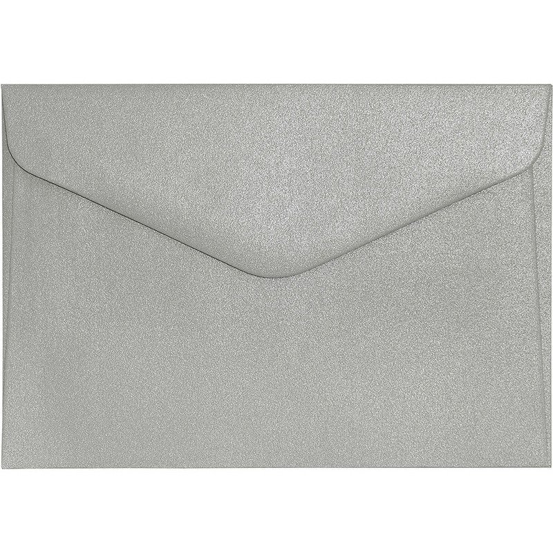 Koperta B6 PEARL srebrny K 150g. (10szt.) 280866 Galeria Papieru