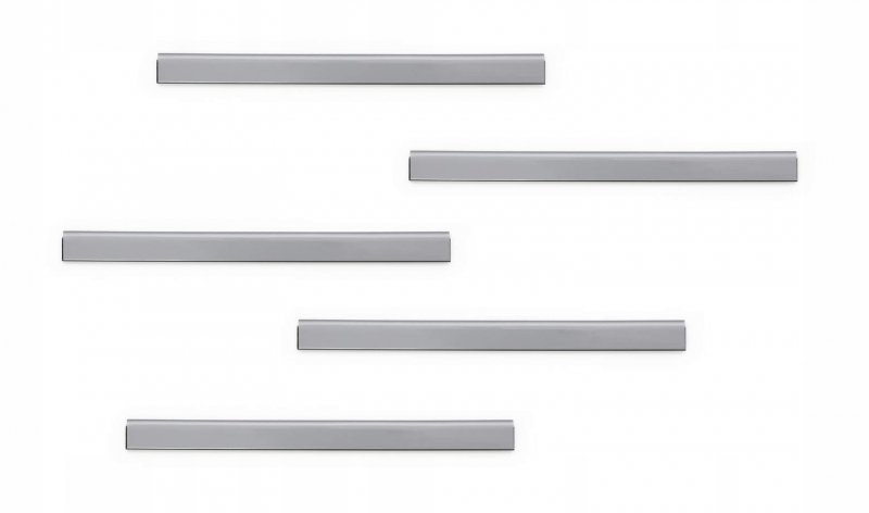 Samoprzylepna listwa magnetyczna A5 srebrna(5 sztuk)szerokość 210 mm 470623 DURAFIX RAIL 210 DURABLE
