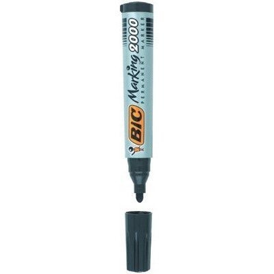 Marker BIC permanentny ECO 2000 mix 4 kolorów okrągła końcówka 8209112