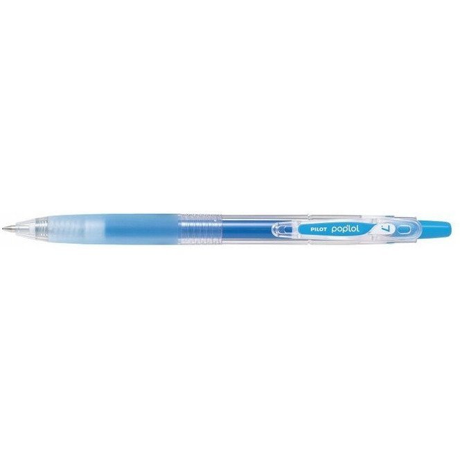 Długopis żelowy PopLol 0.7mm niebieski jasny PILOT