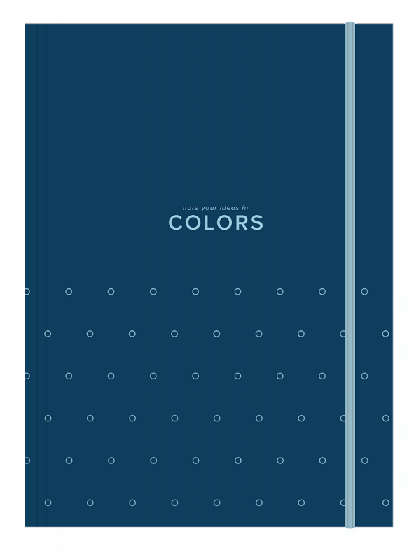 Teczka z gumką COLORS mix (10sztuk) 400171743 TOP 2000