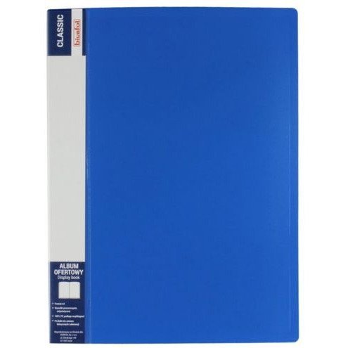 Album ofertowy na dokumenty 30 kieszeni CLASSIC niebieski AOF-03-03 BIURFOL