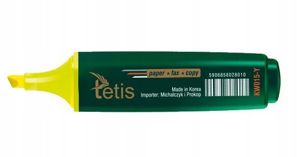 Zakreślacze neonowe komplet 4szt. KW015-M4 TETIS