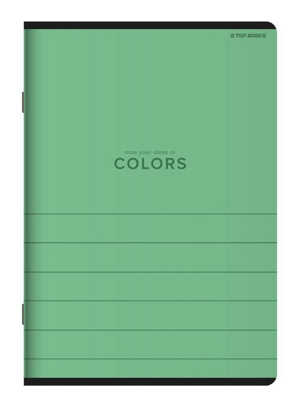 Zeszyt A5 96k kratka margines COLORS 400169186 TOP 2000