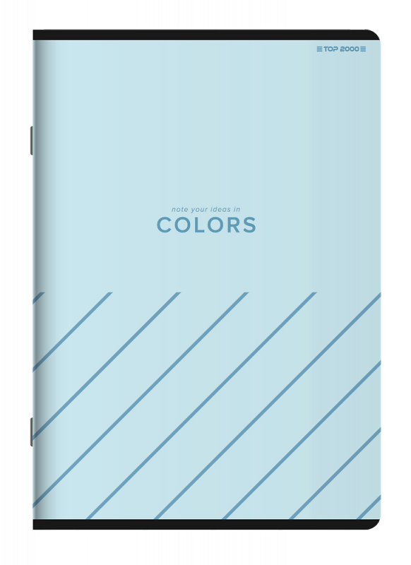 Zeszyt A6 48k kratka COLORS 400169190 TOP 2000
