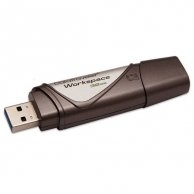 Kingston USB flash disk, 2.0, 32GB, Data Traveler Workspace, brązowy, DTWS/32GBBK