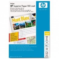 HP Superior Inkjet Paper 180 Matt, biała, 100, szt. szt., obustronny druk, Q6592A, do drukarek atramentowych, 210x297mm (A4), A4