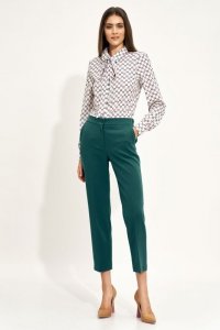 Nife Zielone spodnie chino - SD70